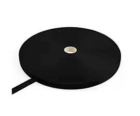 Alle zwarte band op rol Polypropyleen band - 25mm - 500kg - Rol - 100m - Zwart