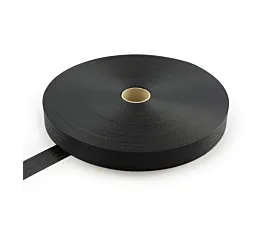 Black - 40 tot 48mm Gordelband polyester - 40mm - 1850kg - Rol - Zwart