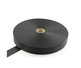 Black - 40 tot 48mm Gordelband polyester - 48mm - 2200kg - Rol - Zwart