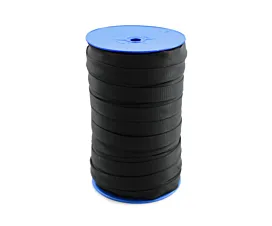Alle band op rol - Polyester Polyester band - 20mm - 800kg - Bobijn - 400m - Zwart - Stockopruiming