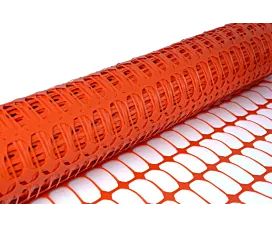 Alle netten & dekzeilen Werfafbakeningsnet - Rol - 1mx50m - 180g/m² - Oranje