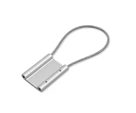 Alle varia Aluminium ID-label - Blanco cable seal - Lange kabel (31cm) - Premium