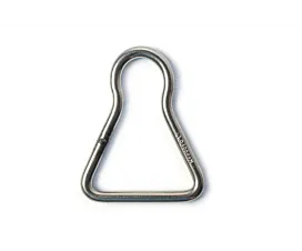 Ringen Ring  - Sleutelgatvorm - 50mm - RVS