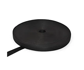 Polypropyleen - 30 tot 40mm Polypropyleen band - 40mm - 1100kg  - Rol - 100m - Zwart