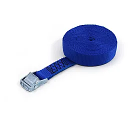 Alle spanbanden 25mm Spanband - 250kg - 3m - 25mm - 1-delig - Klemgesp - Koningsblauw - 10st.
