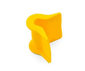 Standaard hoekbeschermers Hoekbeschermer voor vaten - 37,5 x 52 x 61,5mm - Geel