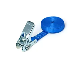 Tot 1,5T - Eindloos Spanband - 800kg - 4,5m - 25mm - 1-delig - Ratel - Blauw Tot 1,5T - Eindloos Spanband - 800kg - 4,5m - 25mm - 1-delig - Ratel - Blauw