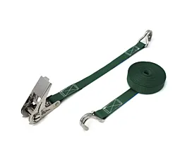 Spanbanden 25mm - Op maat Spanband - 400kg - 25mm - 2-delig - Ratel en spitshaken - RVS - Gepersonaliseerd