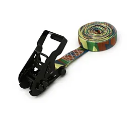 Spanbanden 25mm - Op maat Spanband - 800kg - 25mm - 1-delig - Ratel - Army Green + Eigen label