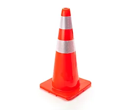 Alle signalisatiemateriaal Verkeerskegel - Oranje met reflecterende stroken - 70cm Alle signalisatiemateriaal Verkeerskegel - Oranje met reflecterende stroken - 70cm