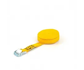 Alle spanbanden 25mm Spanband - 250kg - 25mm - 1-delig - 2m - Klemgesp - Geel - PP - 20st. - Stockopruiming!
