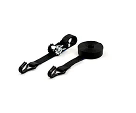 Noir - Standard Sangle d’arrimage - 2,5T - 35mm - en 2 pièces - base pour tendeur démontable - Noir + étiquette personnalisée Noir - Standard Sangle d’arrimage - 2,5T - 35mm - en 2 pièces - base pour tendeur démontable - Noir + étiquette personnalisée